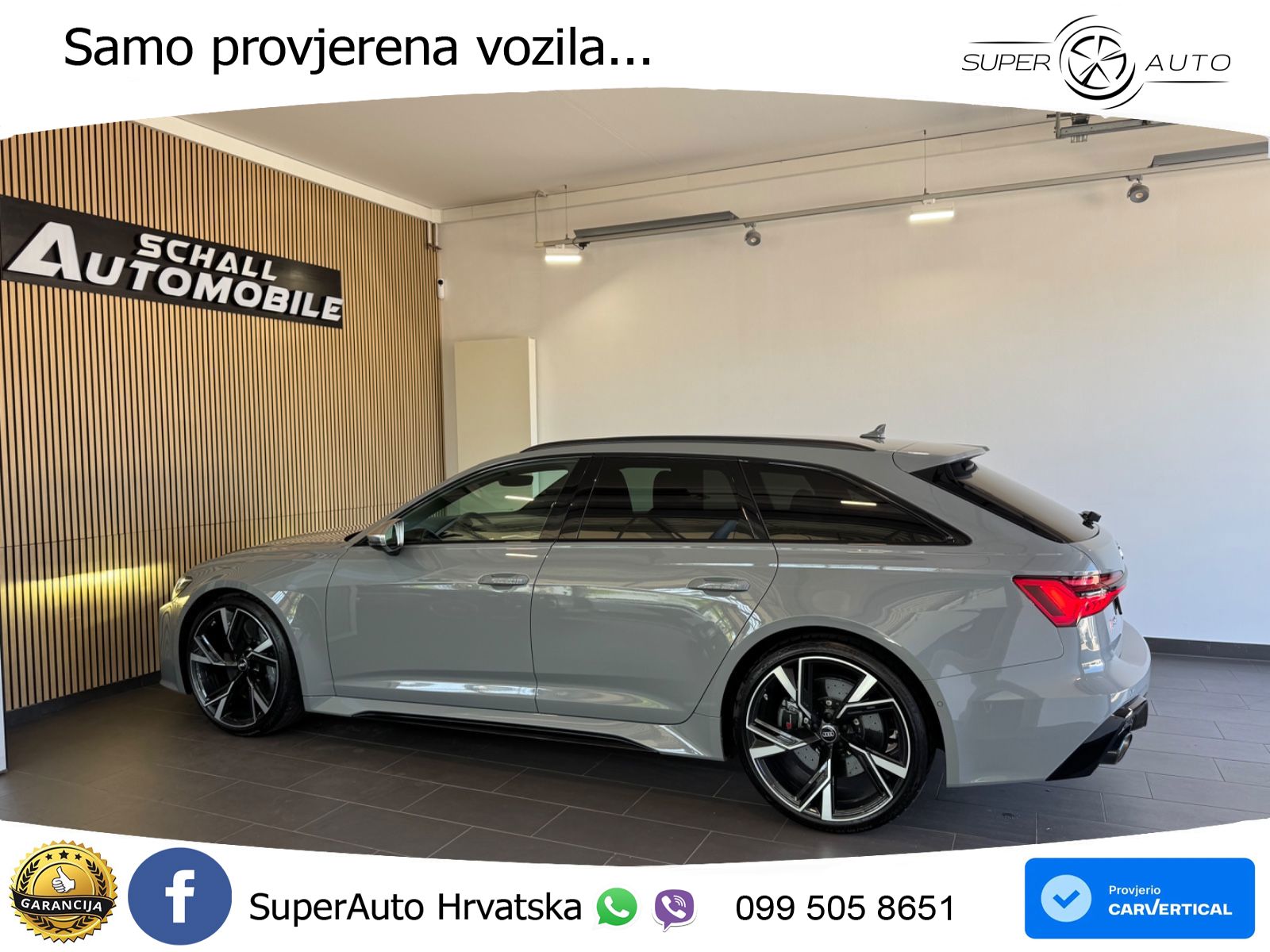 Audi RS6 Avant 4.0 TFSI V8 (600 KS) quattro Tiptronic MATRIX+GR SJED+KAM