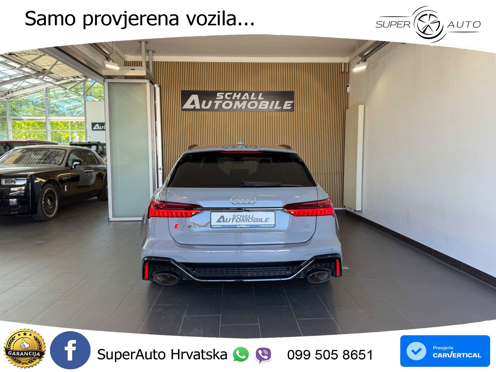 Audi RS6 Avant 4.0 TFSI V8 (600 KS) quattro Tiptronic MATRIX+GR SJED+KAM