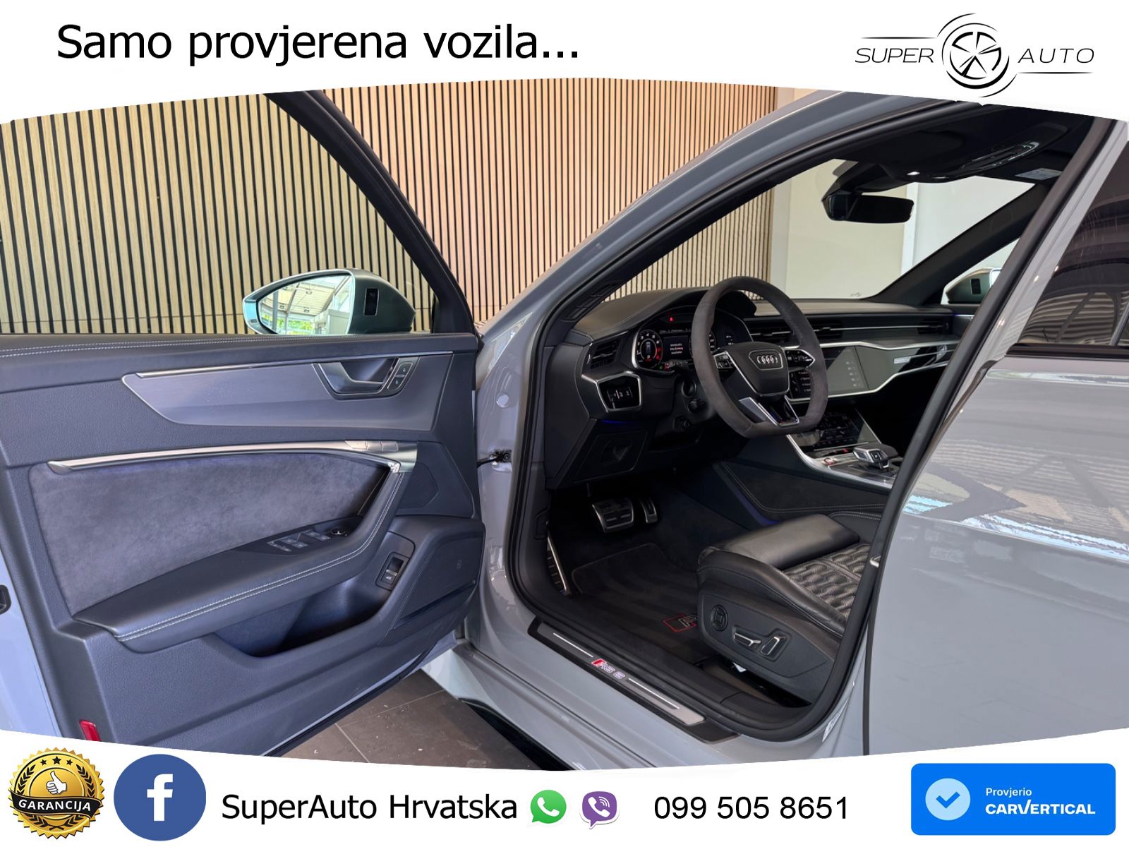 Audi RS6 Avant 4.0 TFSI V8 (600 KS) quattro Tiptronic MATRIX+GR SJED+KAM
