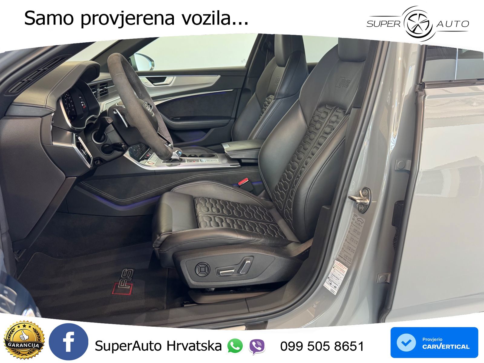 Audi RS6 Avant 4.0 TFSI V8 (600 KS) quattro Tiptronic MATRIX+GR SJED+KAM