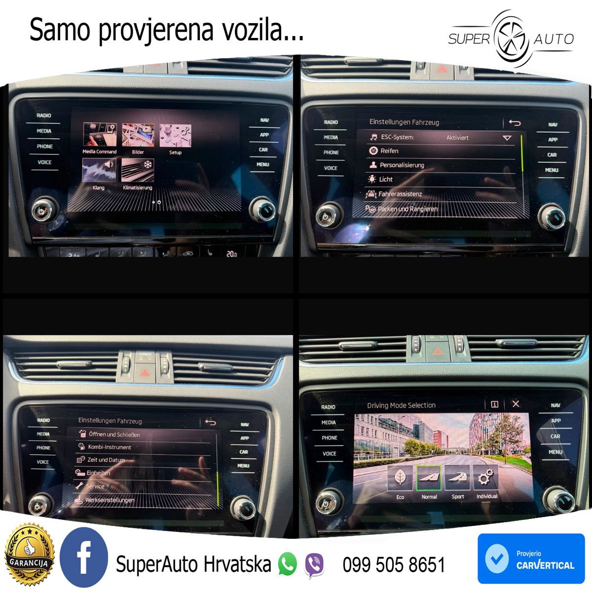 Škoda Octavia Combi 2.0 TDI (150 KS) DSG LED+GR SJED+ACC