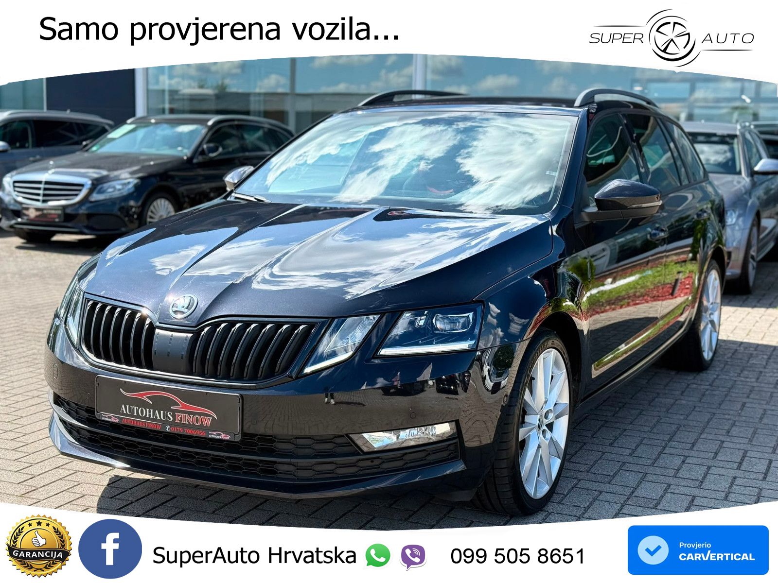 Škoda Octavia Combi 2.0 TDI (150 KS) DSG LED+GR SJED+ACC