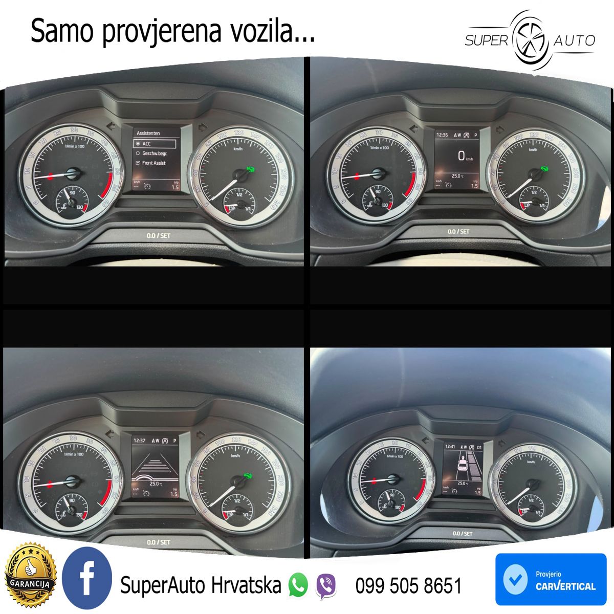 Škoda Octavia Combi 2.0 TDI (150 KS) DSG LED+GR SJED+ACC