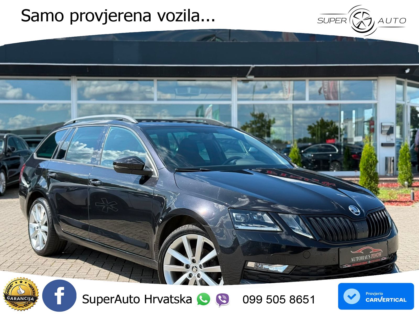 Škoda Octavia Combi 2.0 TDI (150 KS) DSG LED+GR SJED+ACC