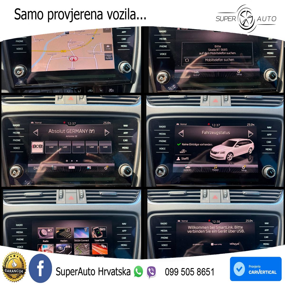 Škoda Octavia Combi 2.0 TDI (150 KS) DSG LED+GR SJED+ACC