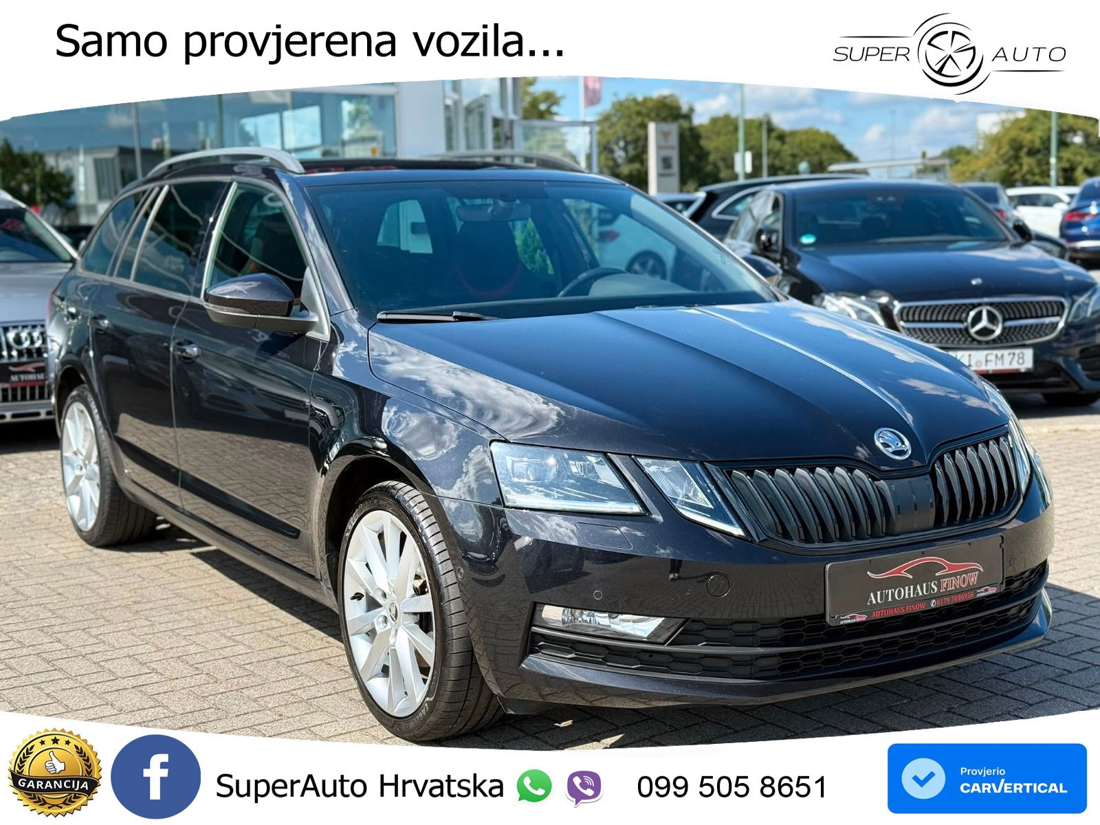 Škoda Octavia Combi 2.0 TDI (150 KS) DSG LED+GR SJED+ACC