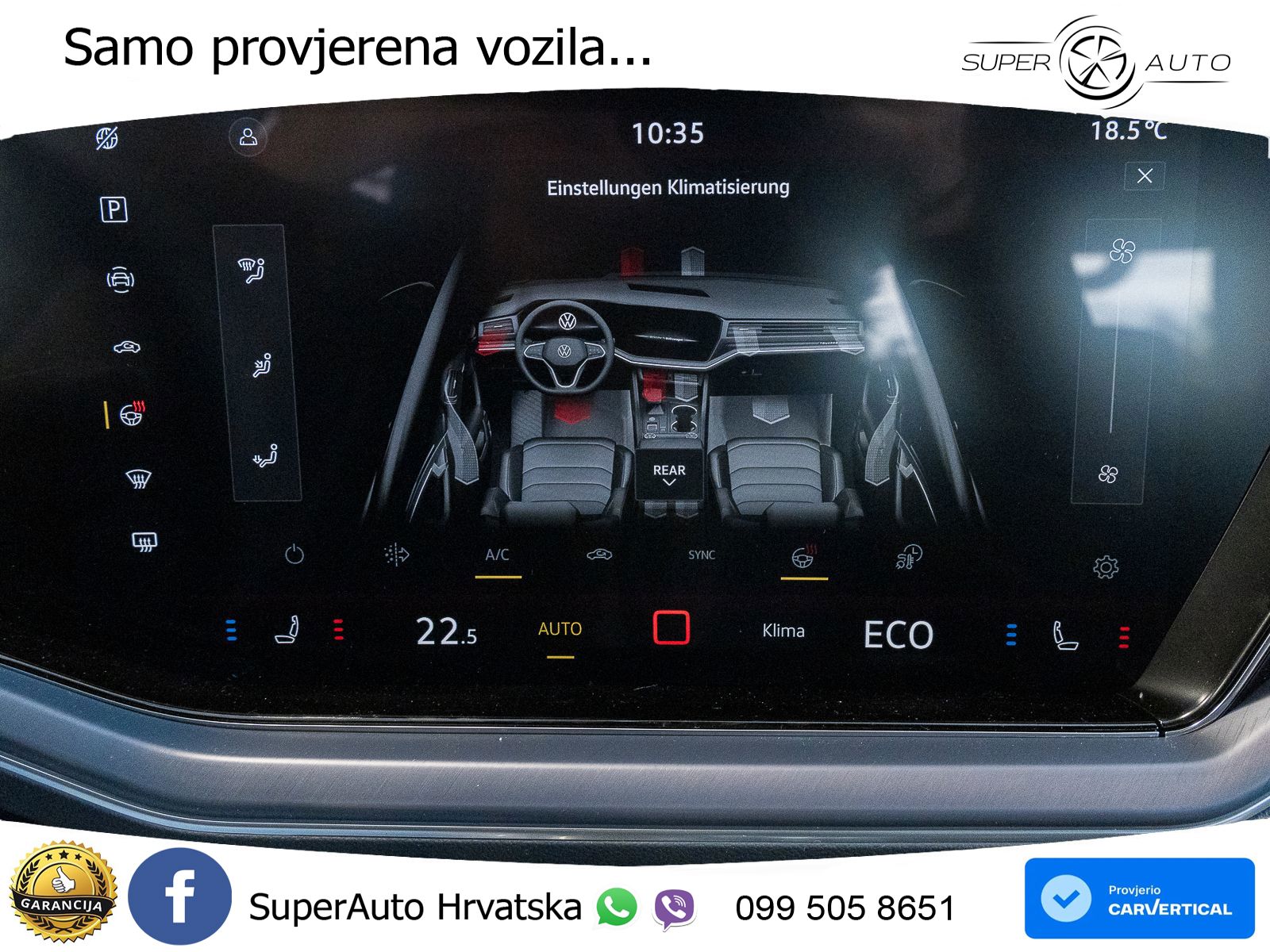 Volkswagen Touareg R 3.0 V6 TFSI (462 KS) 4MOTION Tiptronic ZRAČNI+ACC+4xGR SJED+KAM