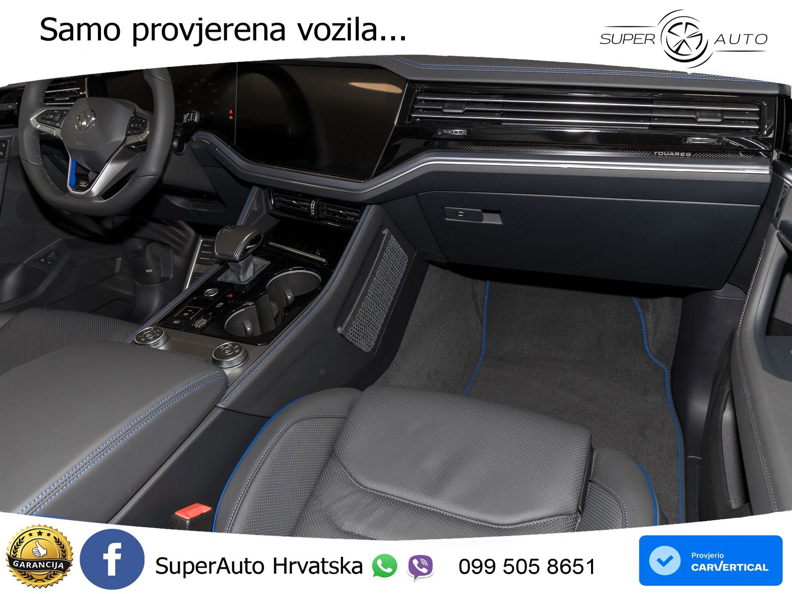 Volkswagen Touareg R 3.0 V6 TFSI (462 KS) 4MOTION Tiptronic ZRAČNI+ACC+4xGR SJED+KAM