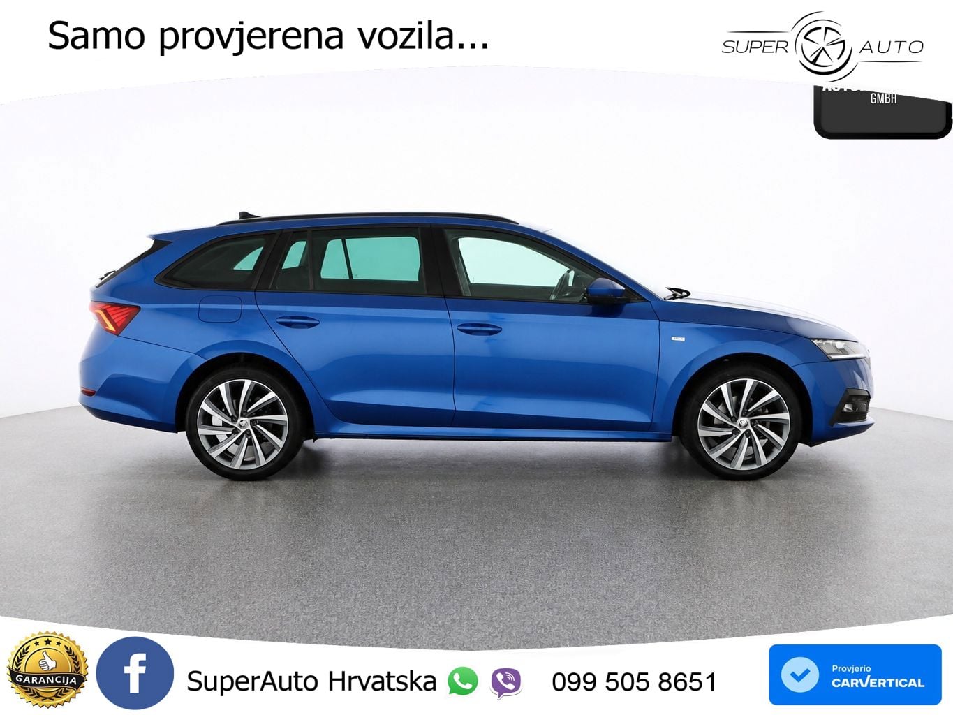 Škoda Octavia Combi 2.0 TDI (150 KS) DSG LED+GR SJED+ACC