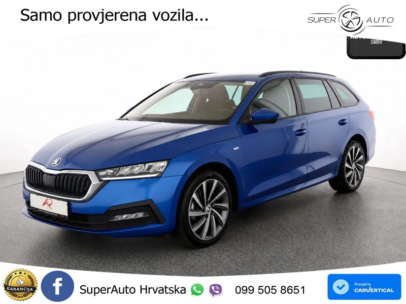 Škoda Octavia Combi 2.0 TDI (150 KS) DSG LED+GR SJED+ACC
