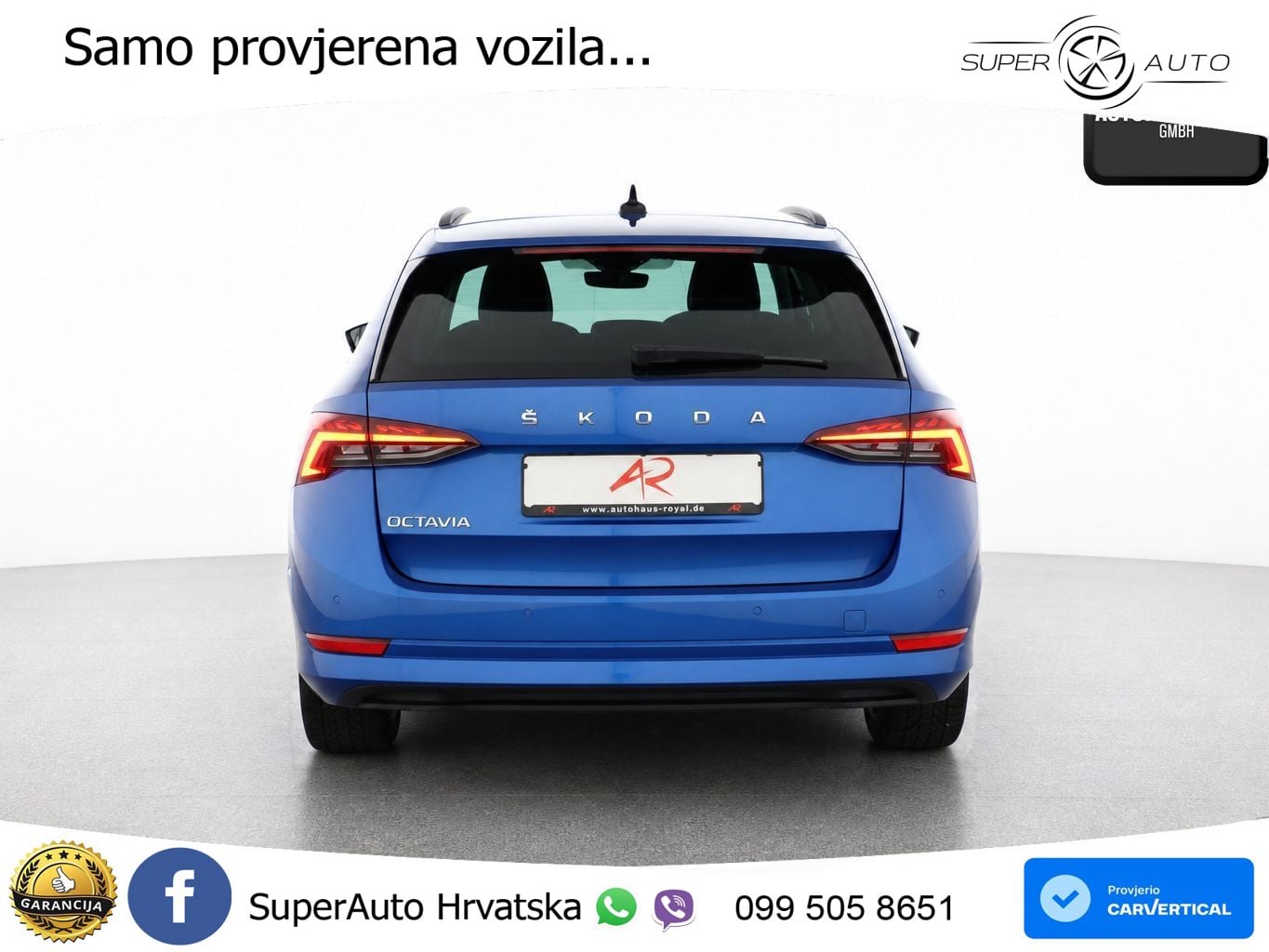 Škoda Octavia Combi 2.0 TDI (150 KS) DSG LED+GR SJED+ACC