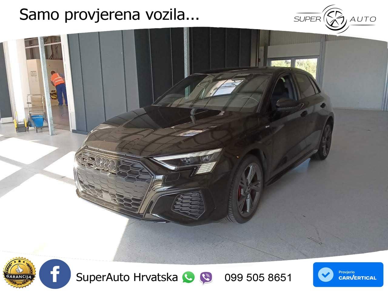 Audi A3 45 TFSIe (245 KS) S tronic S line MATRIX+GR SJED+KAM