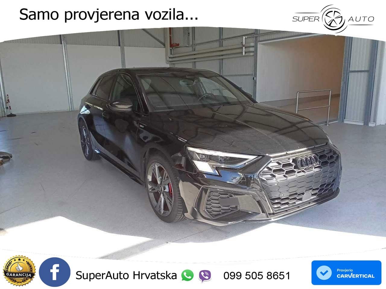 Audi A3 45 TFSIe (245 KS) S tronic S line MATRIX+GR SJED+KAM