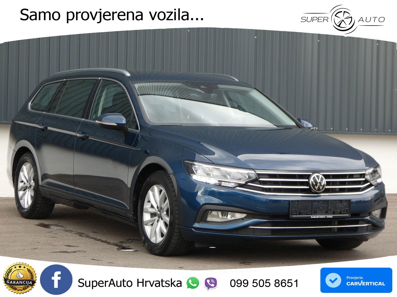 Volkswagen Passat Variant 2.0 TDI (150 KS) DSG LED+GR SJED+ACC