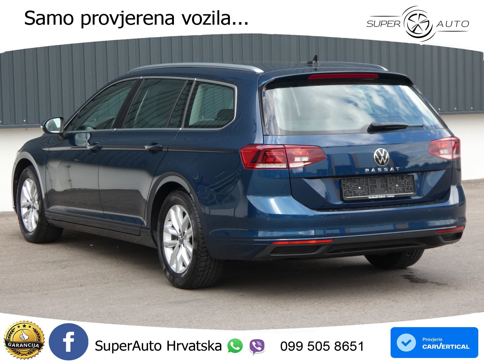 Volkswagen Passat Variant 2.0 TDI (150 KS) DSG LED+GR SJED+ACC