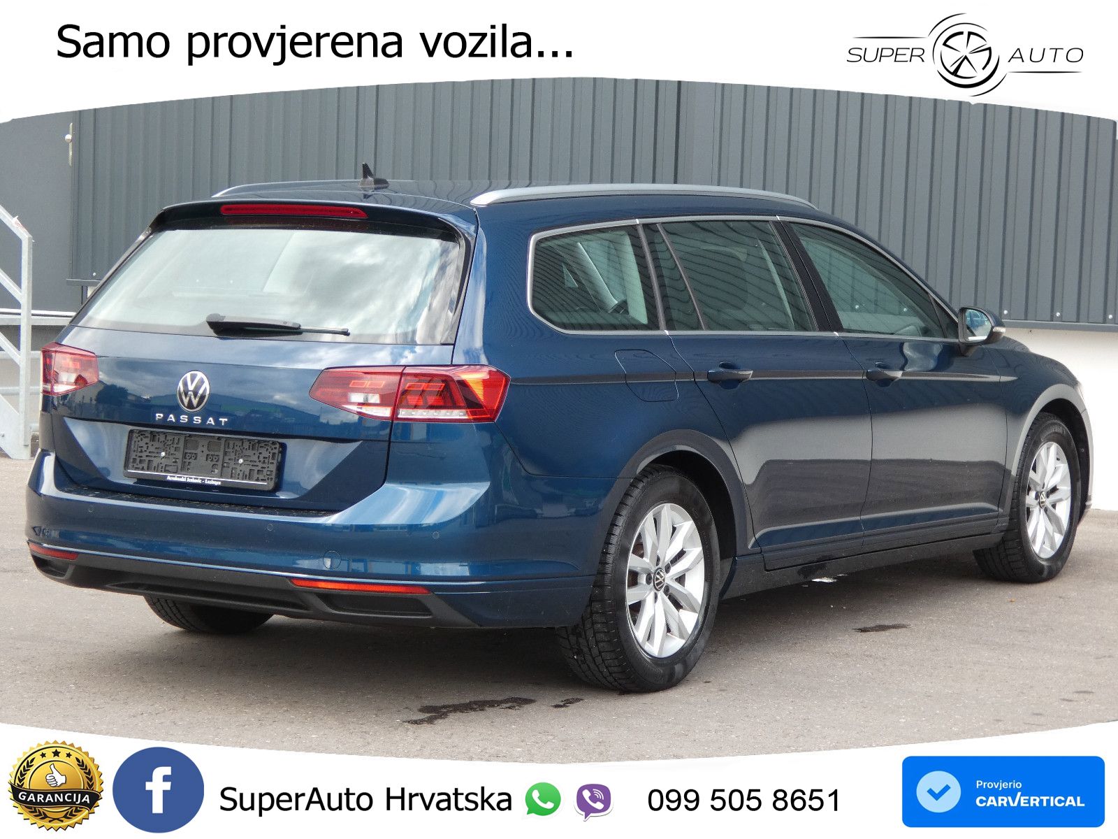 Volkswagen Passat Variant 2.0 TDI (150 KS) DSG LED+GR SJED+ACC