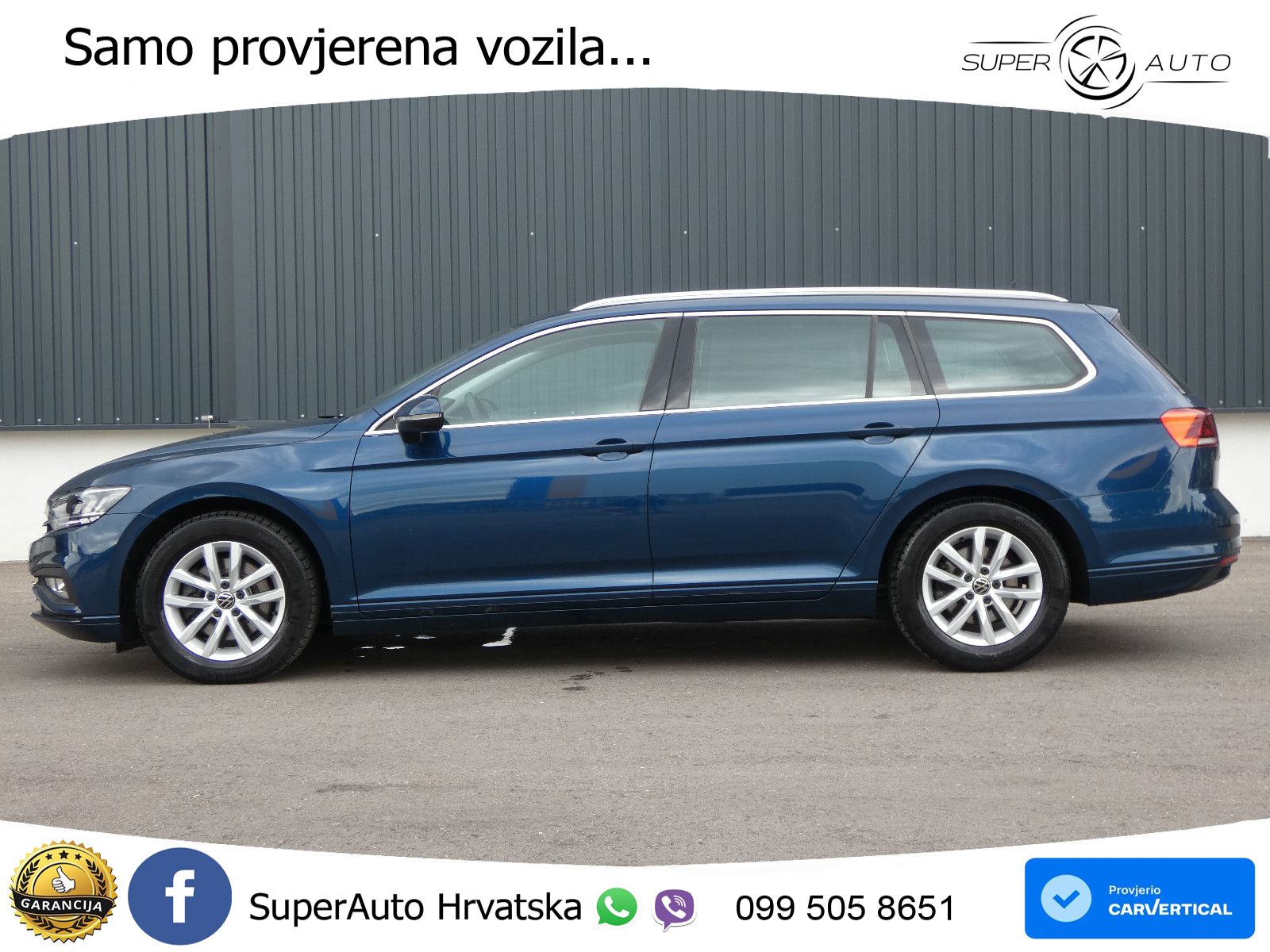 Volkswagen Passat Variant 2.0 TDI (150 KS) DSG LED+GR SJED+ACC