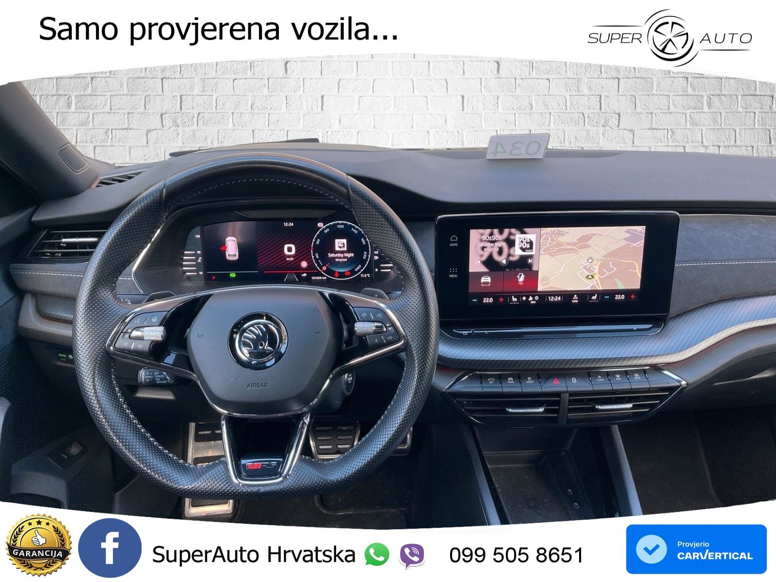 Škoda Octavia Combi RS 2.0 TSI (245 KS) DSG LED+GR SJED+ACC