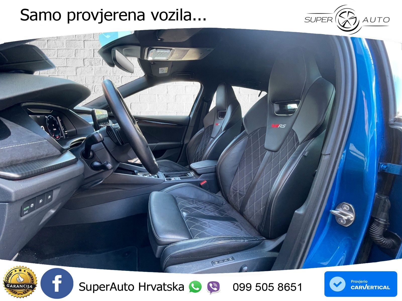 Škoda Octavia Combi RS 2.0 TSI (245 KS) DSG LED+GR SJED+ACC