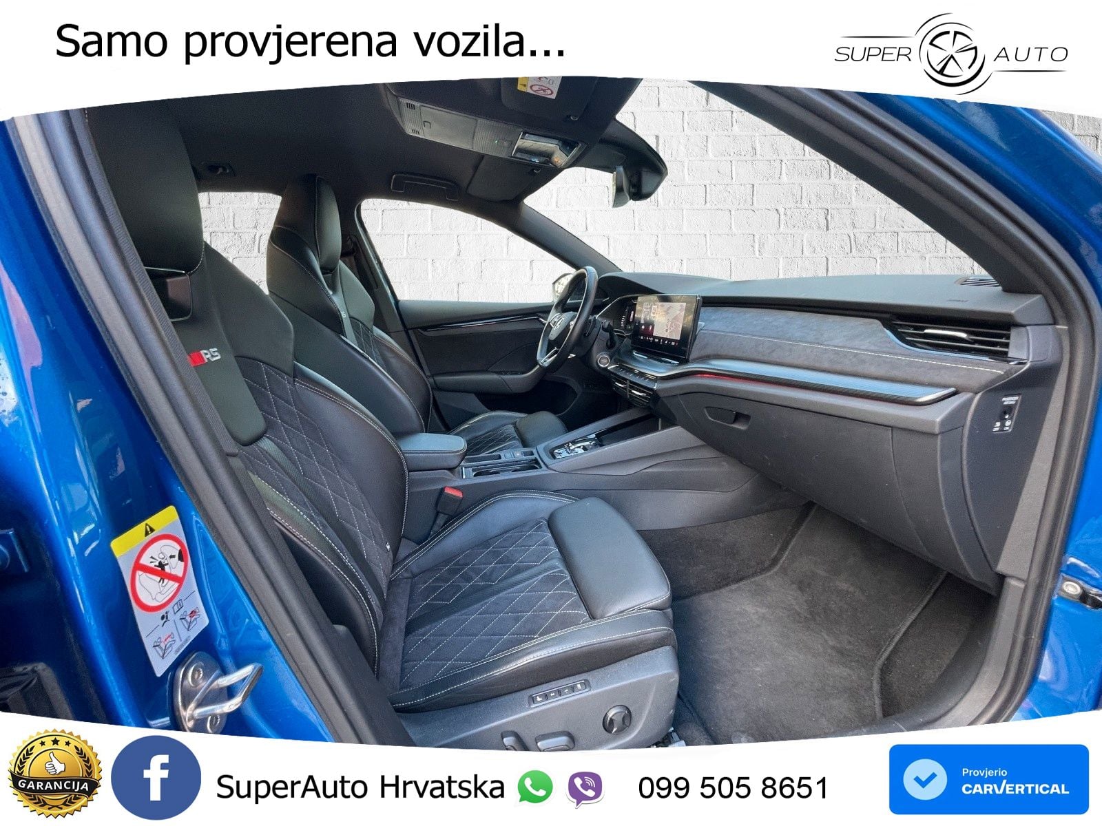 Škoda Octavia Combi RS 2.0 TSI (245 KS) DSG LED+GR SJED+ACC