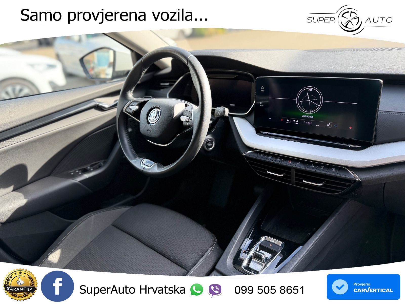 Škoda Octavia Combi 2.0 TDI (150 KS) 4x4 DSG LED+GR SJED+ACC