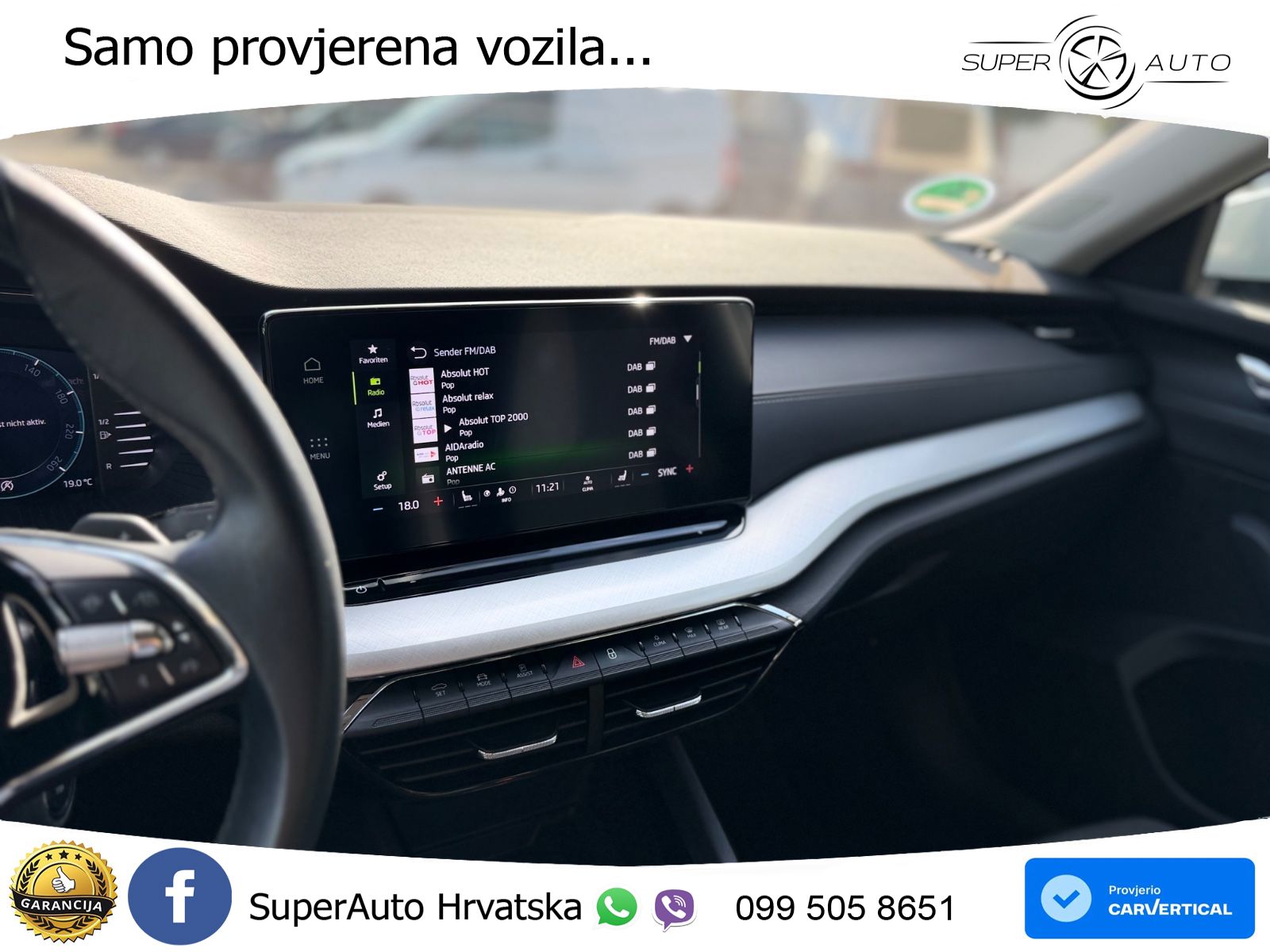 Škoda Octavia Combi 2.0 TDI (150 KS) 4x4 DSG LED+GR SJED+ACC