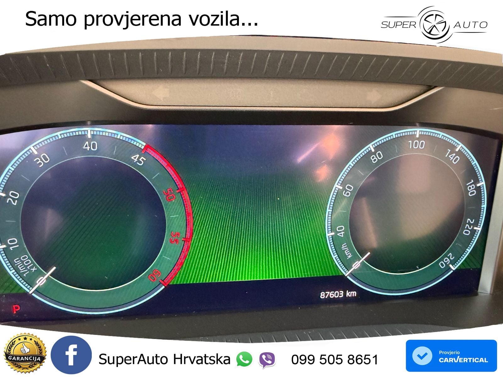Škoda Octavia Combi 2.0 TDI (150 KS) 4x4 DSG LED+GR SJED+ACC
