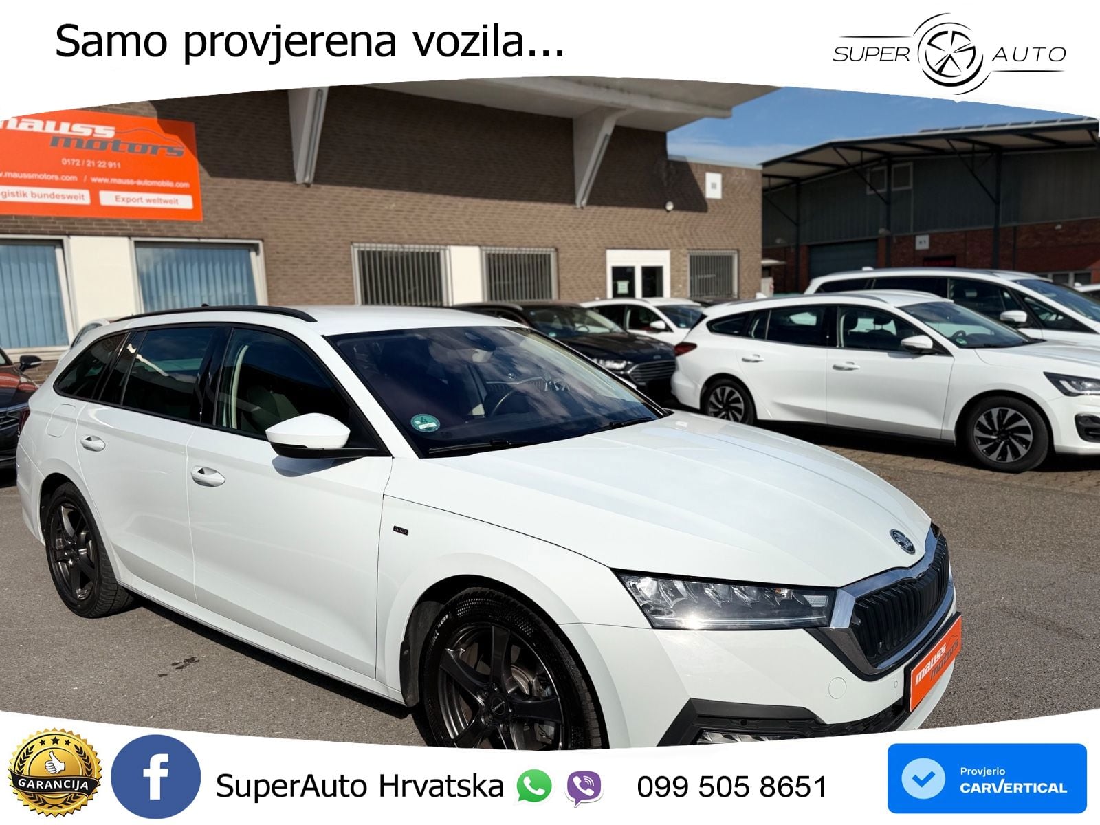 Škoda Octavia Combi 2.0 TDI (150 KS) 4x4 DSG LED+GR SJED+ACC