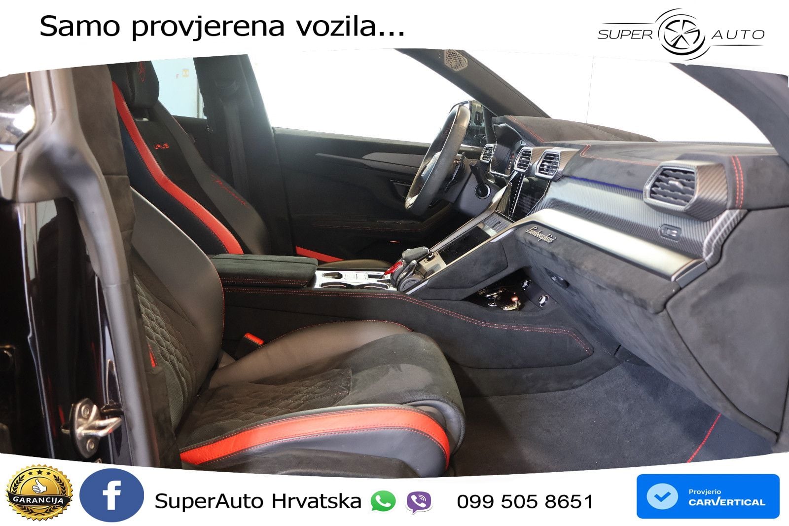 Lamborghini Urus Performante 4.0 V8 (666 KS) 4WD Automatic LED+GR SJED+ACC