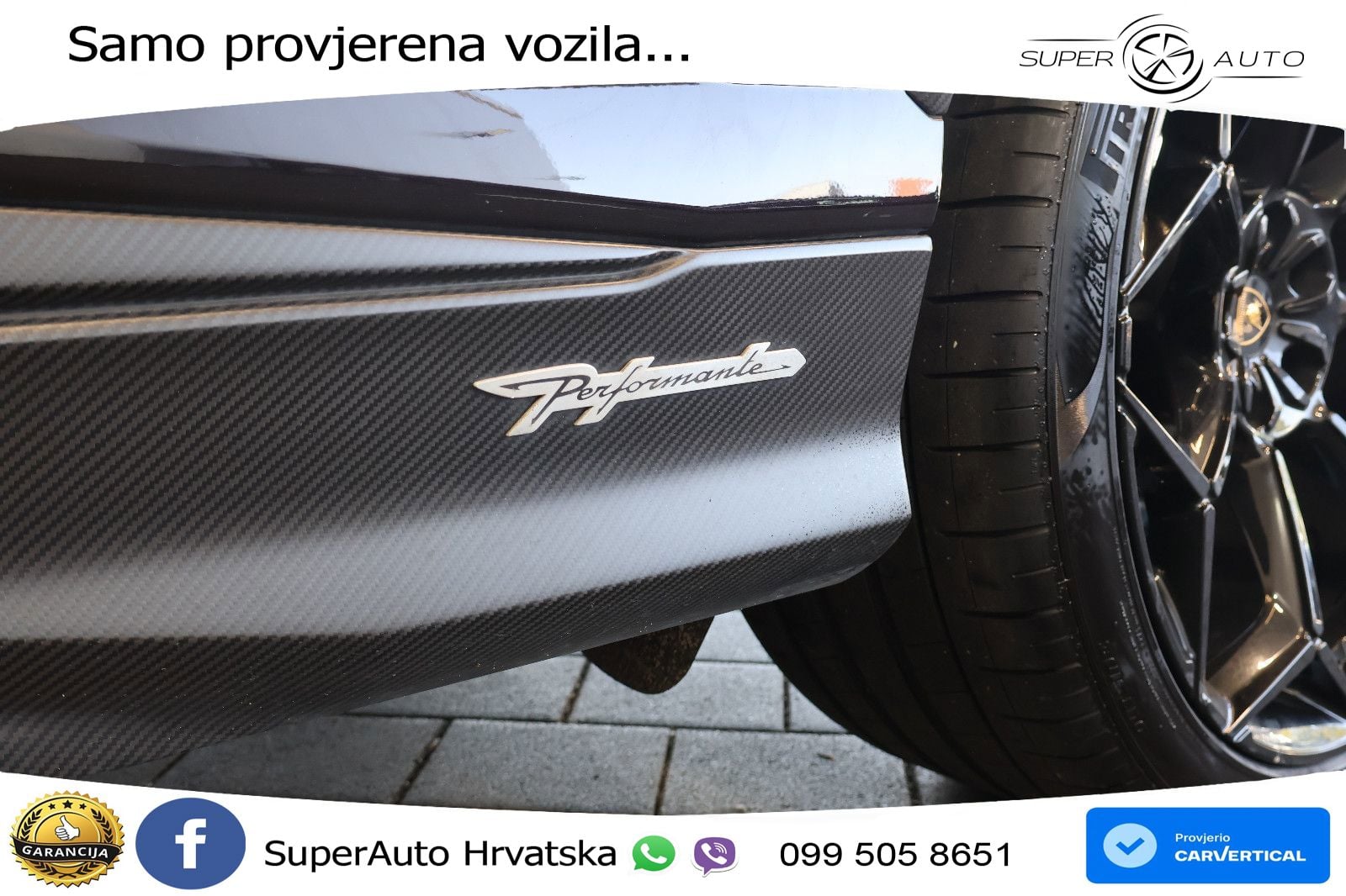 Lamborghini Urus Performante 4.0 V8 (666 KS) 4WD Automatic LED+GR SJED+ACC