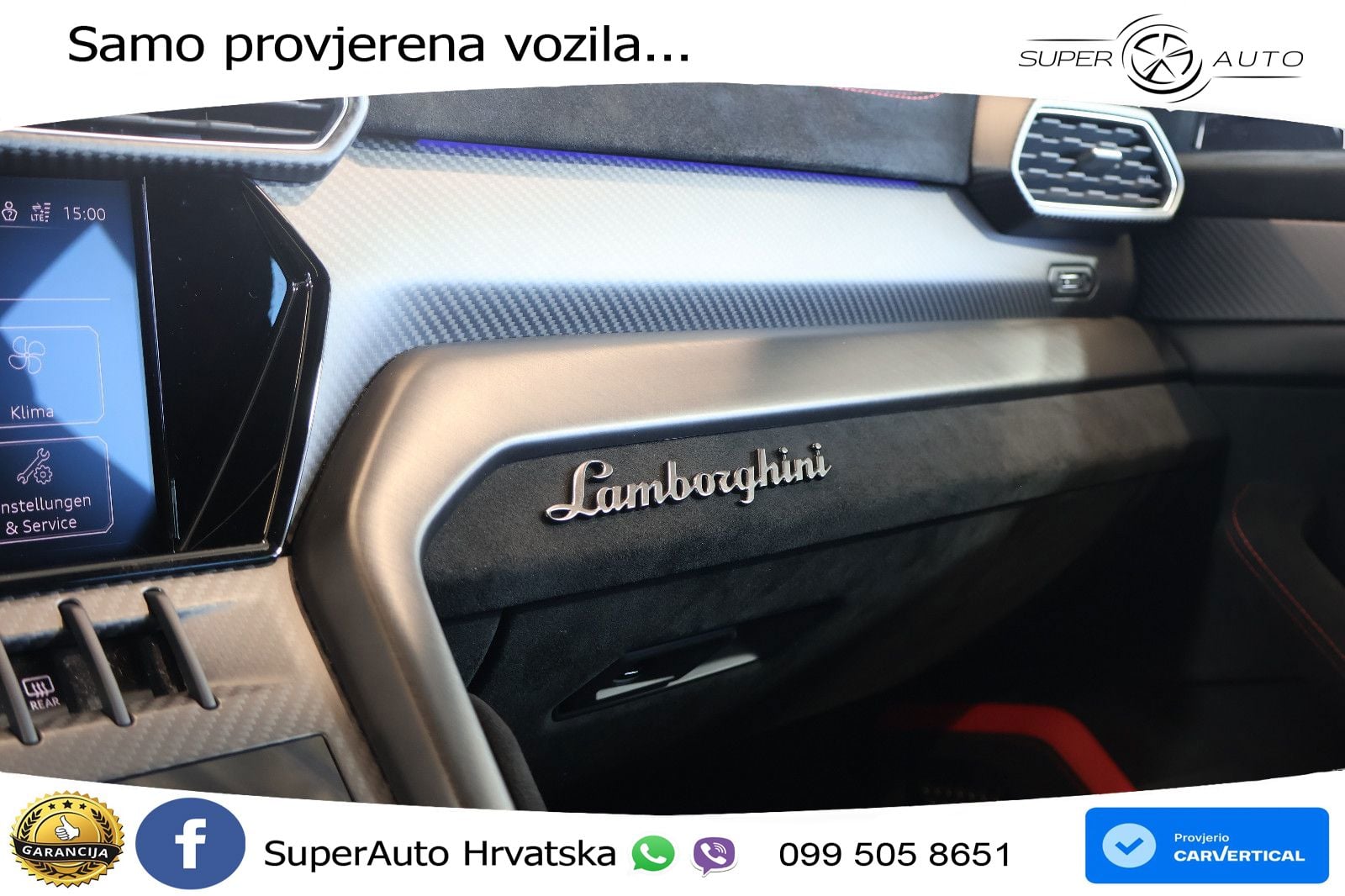 Lamborghini Urus Performante 4.0 V8 (666 KS) 4WD Automatic LED+GR SJED+ACC