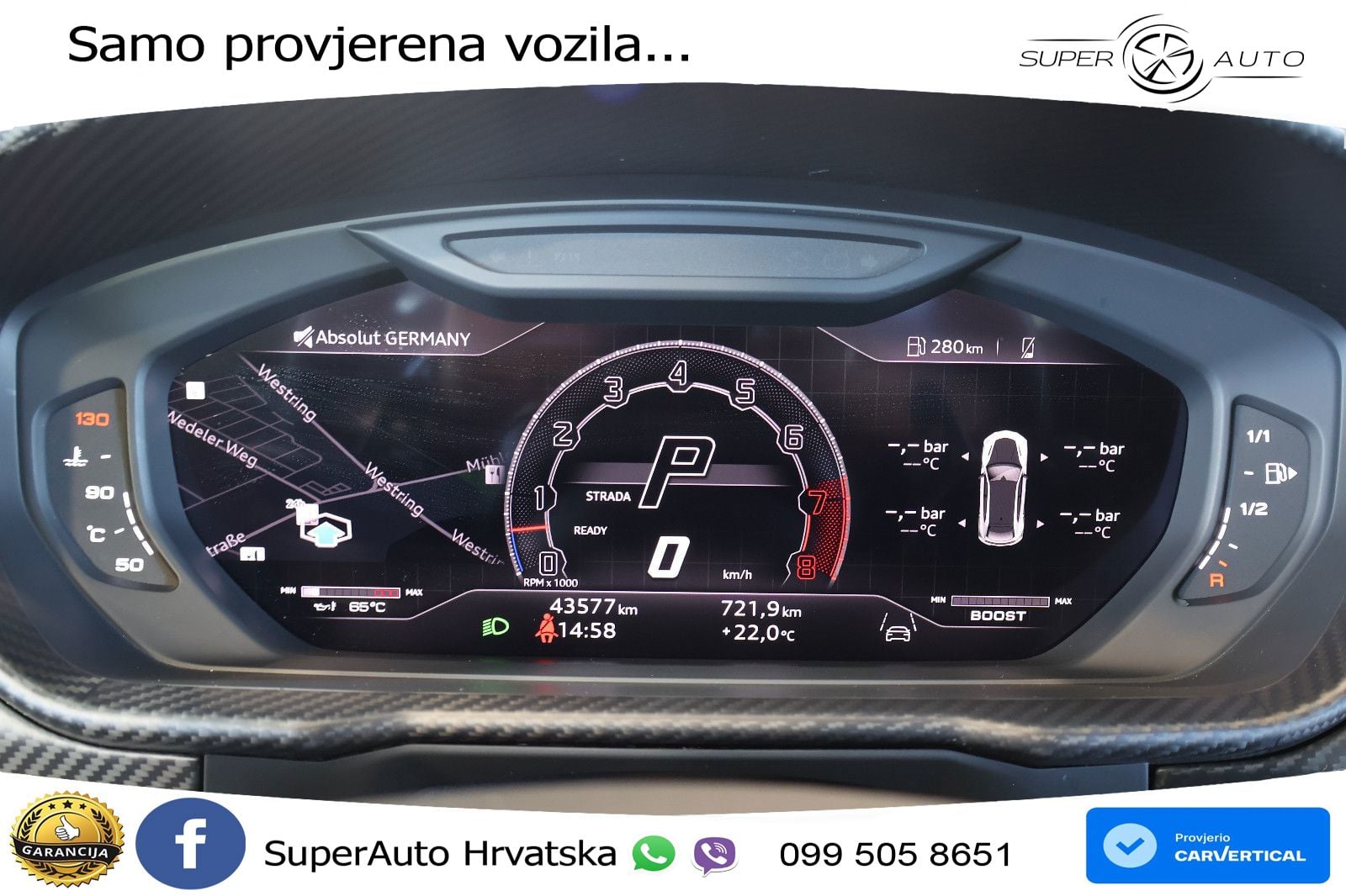 Lamborghini Urus Performante 4.0 V8 (666 KS) 4WD Automatic LED+GR SJED+ACC