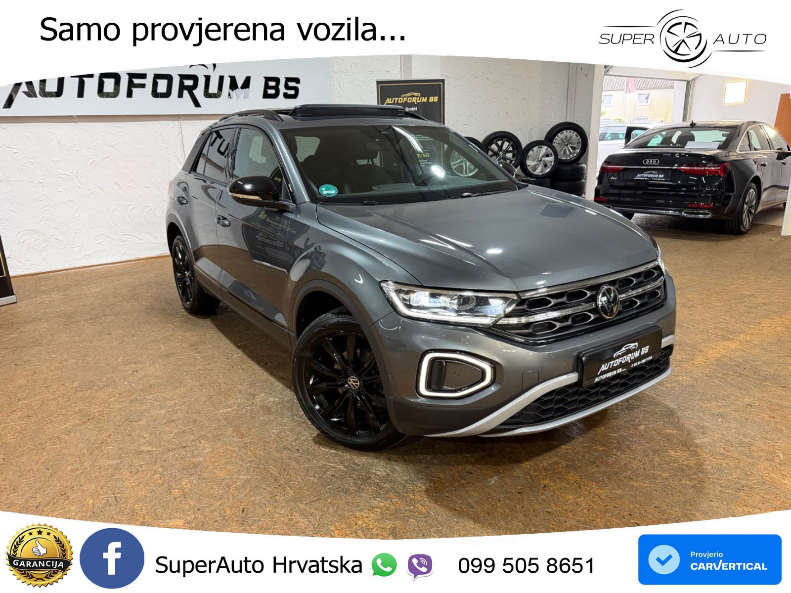 Volkswagen T-Roc I 1.5 TSI (150 KS) DSG LED+GR SJED+ACC