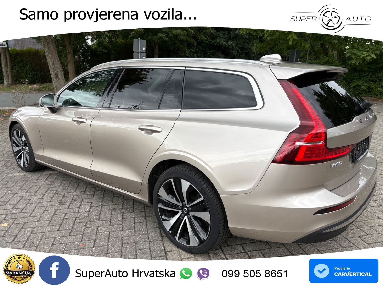 Volvo V60 2.0 B4 Benzin Automatic LED+GR SJED+ACC