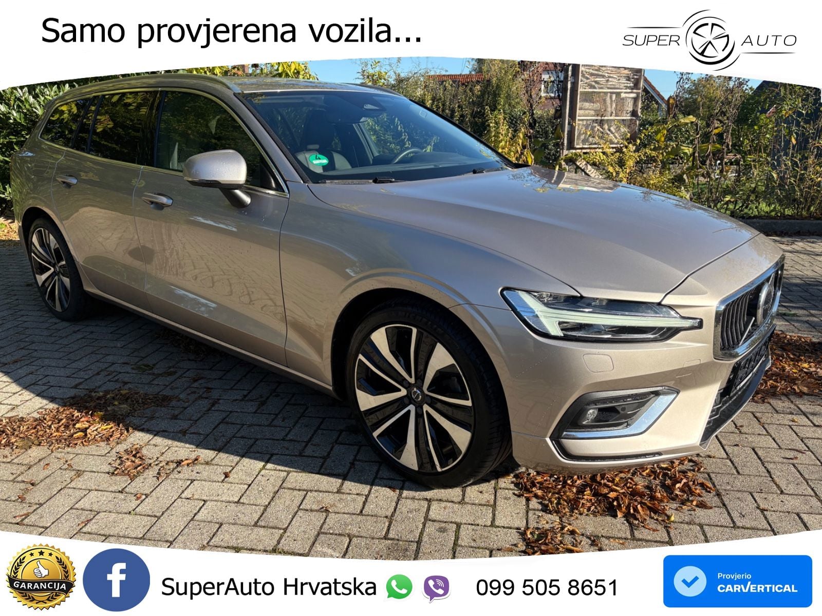 Volvo V60 2.0 B4 Benzin Automatic LED+GR SJED+ACC