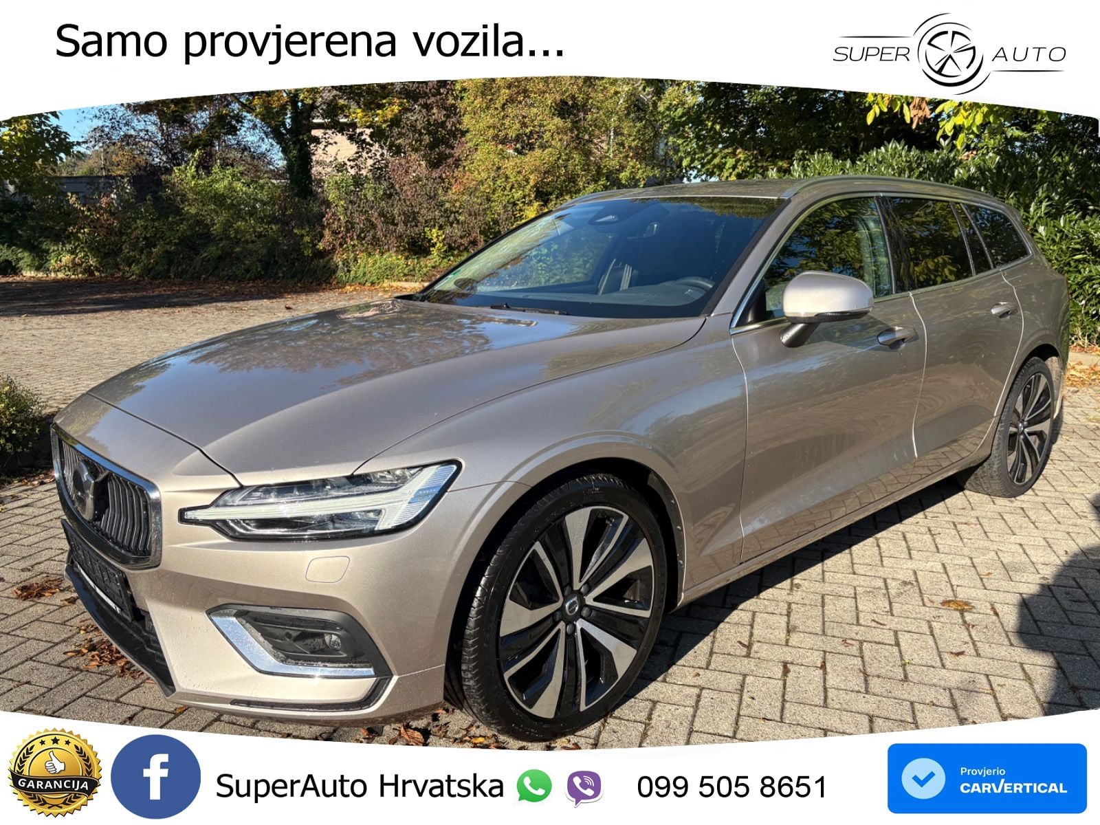 Volvo V60 2.0 B4 Benzin Automatic LED+GR SJED+ACC