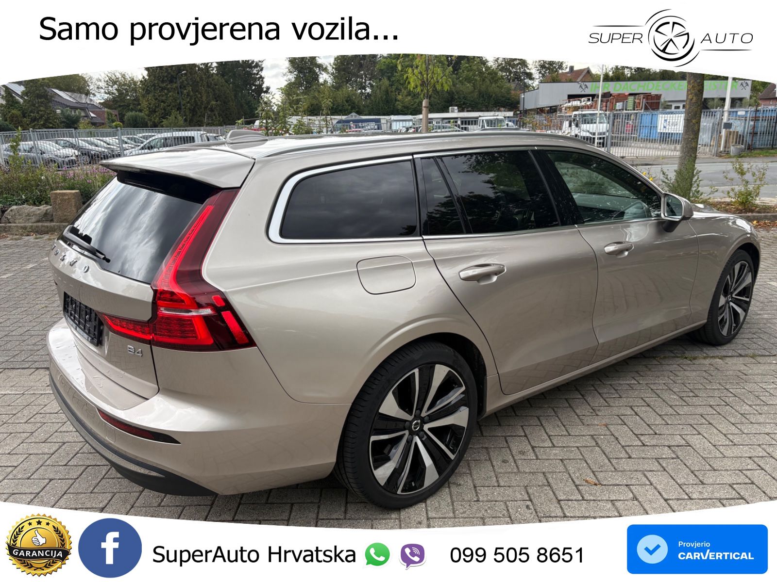 Volvo V60 2.0 B4 Benzin Automatic LED+GR SJED+ACC