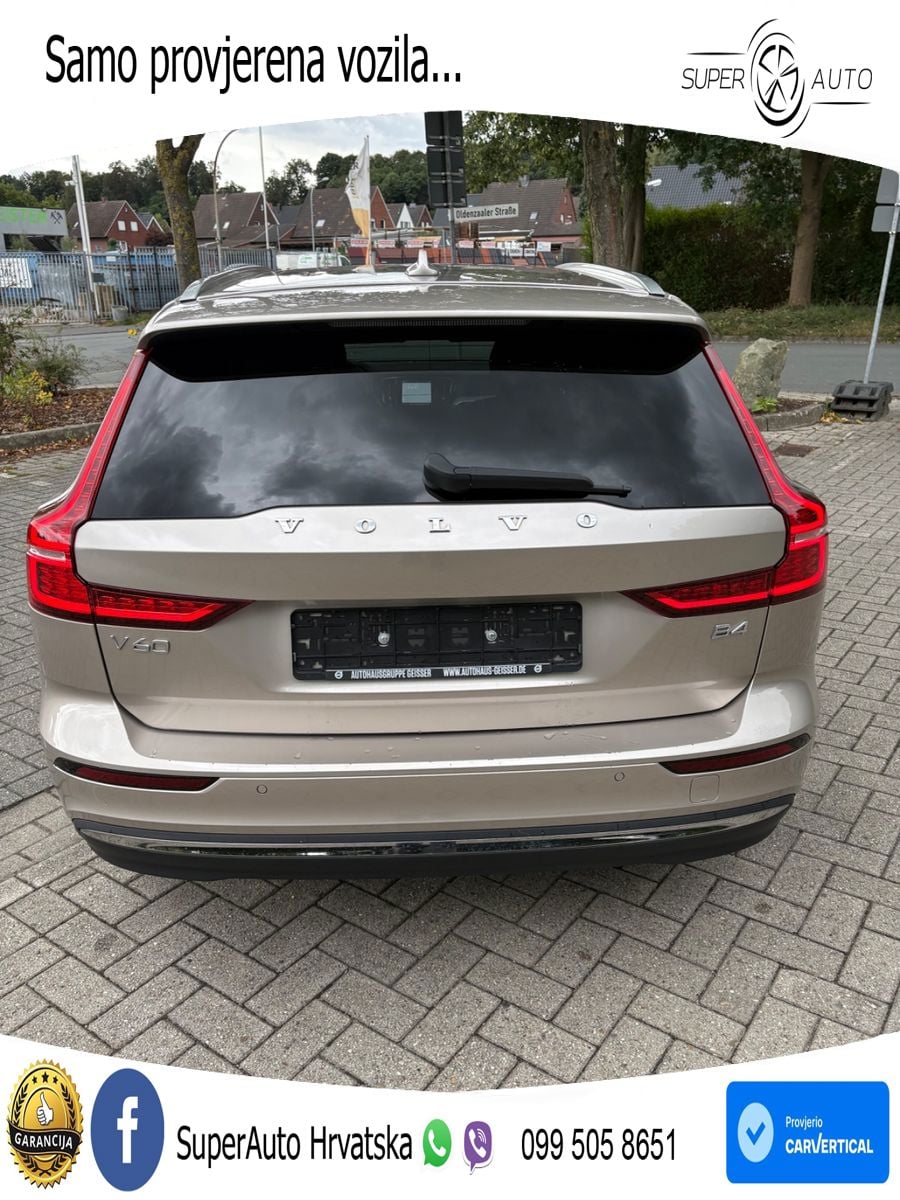 Volvo V60 2.0 B4 Benzin Automatic LED+GR SJED+ACC