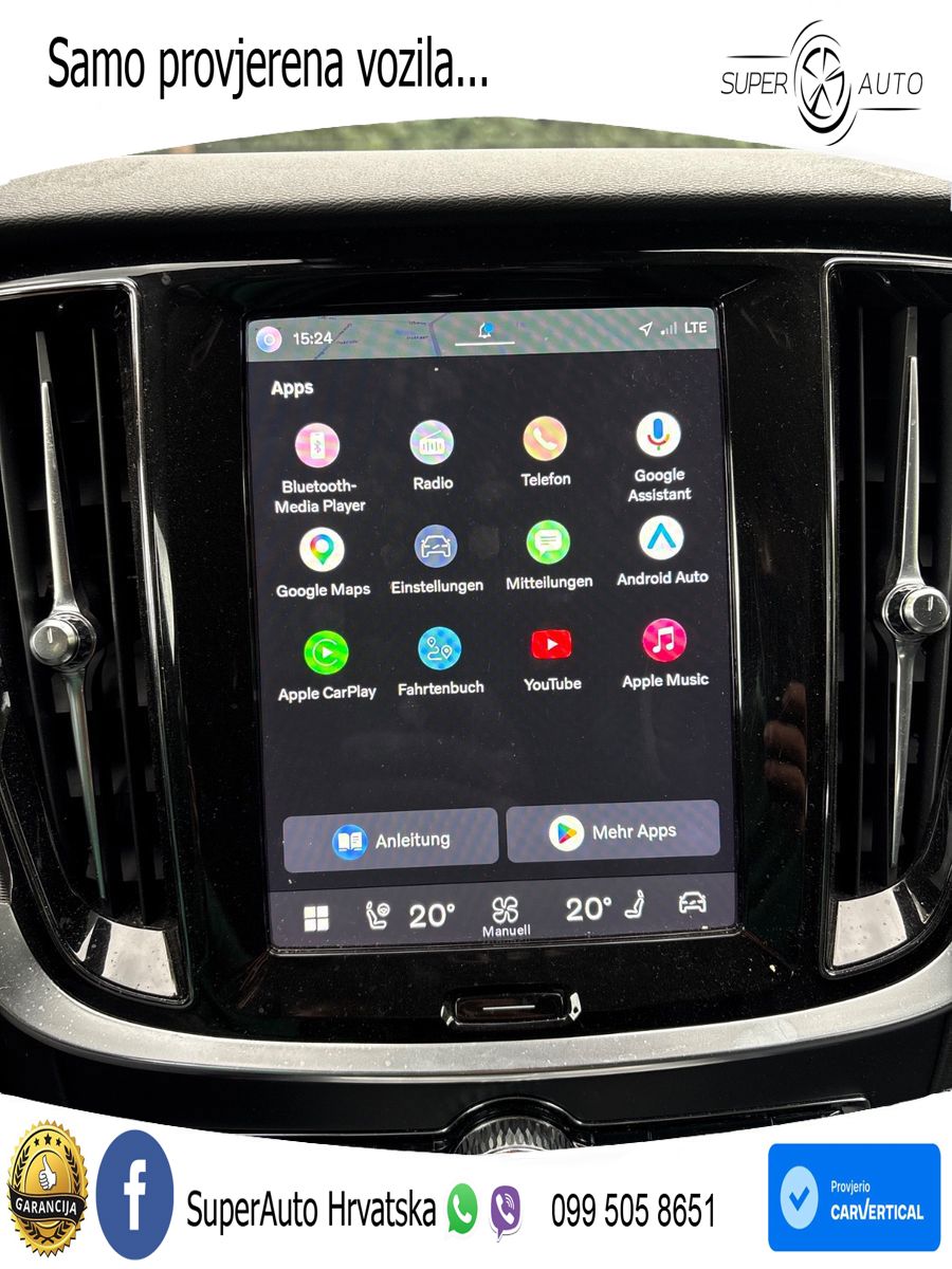 Volvo V60 2.0 B4 Benzin Automatic LED+GR SJED+ACC