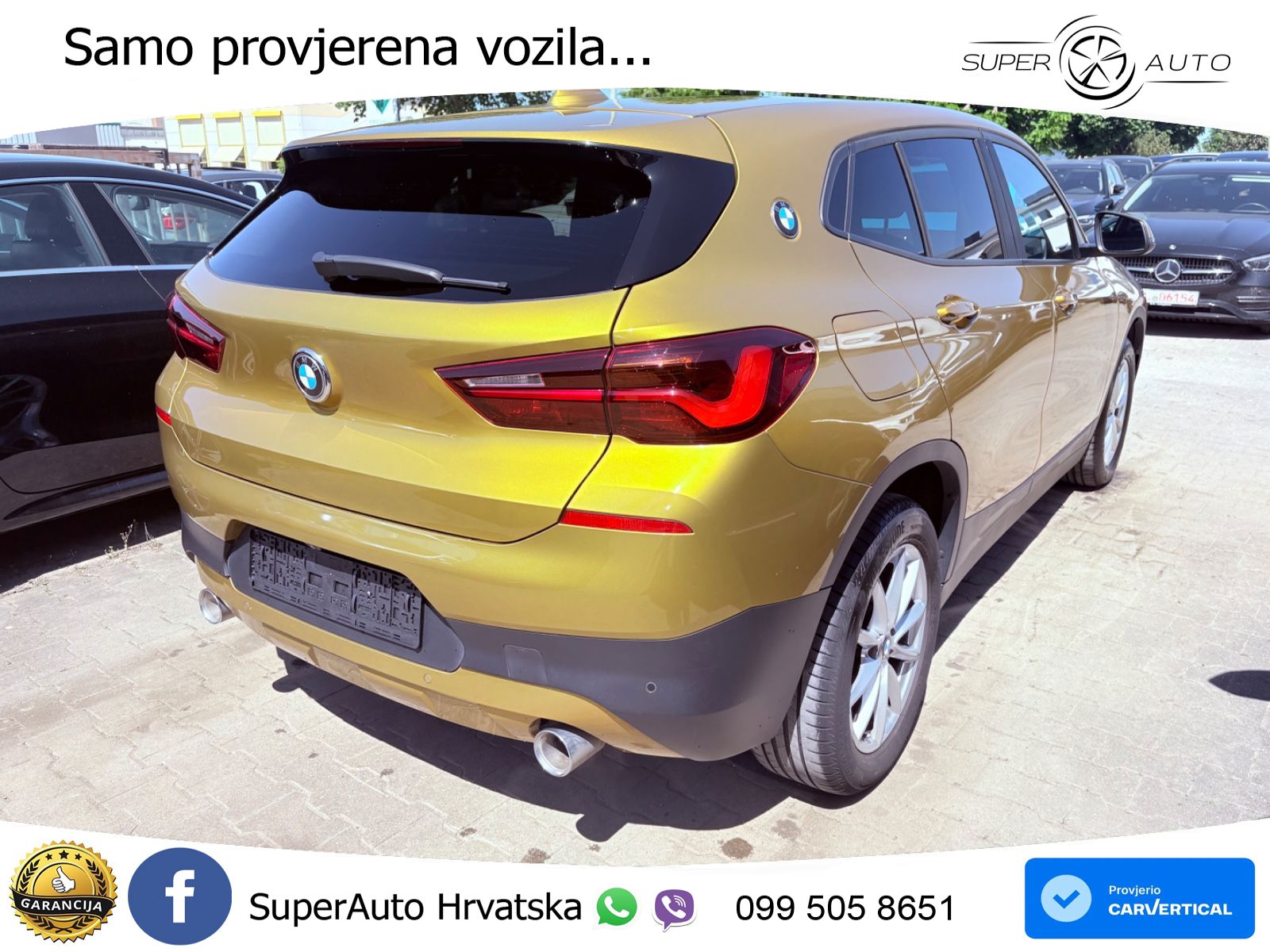 BMW X2 xDrive25d Steptronic Advantage LED+GR SJED+ACC