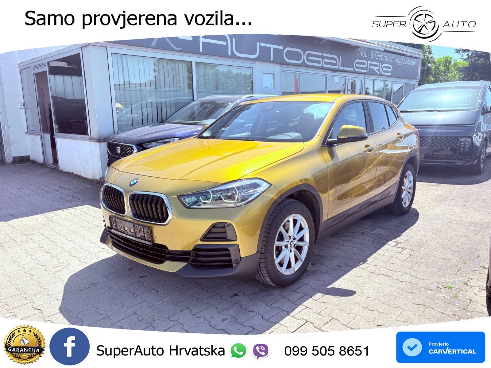 BMW X2 xDrive25d Steptronic Advantage LED+GR SJED+ACC