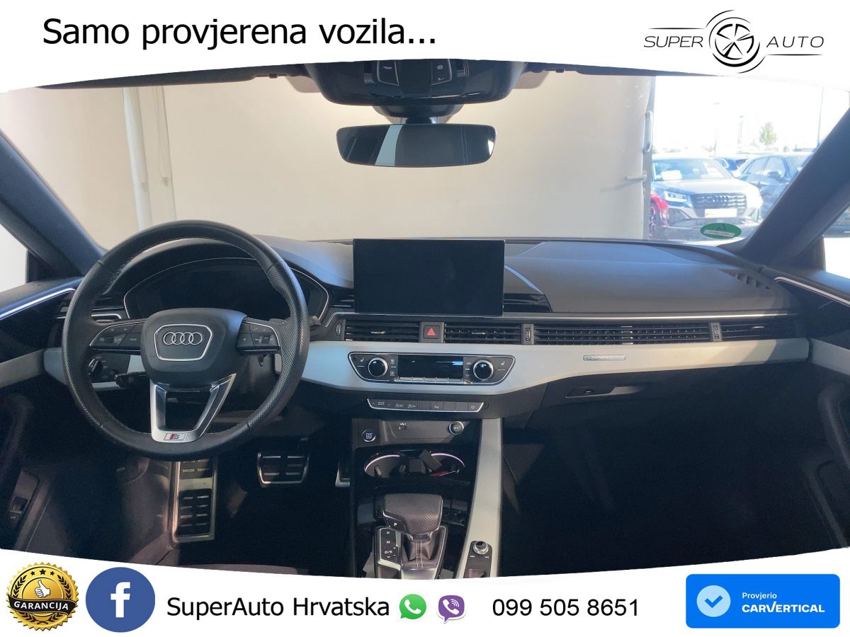 Audi A5 Sportback  40 TFSI (204 KS) quattro S tronic S line MATRIX+GR SJED+KAM