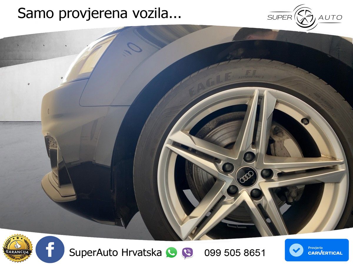Audi A5 Sportback  40 TFSI (204 KS) quattro S tronic S line MATRIX+GR SJED+KAM