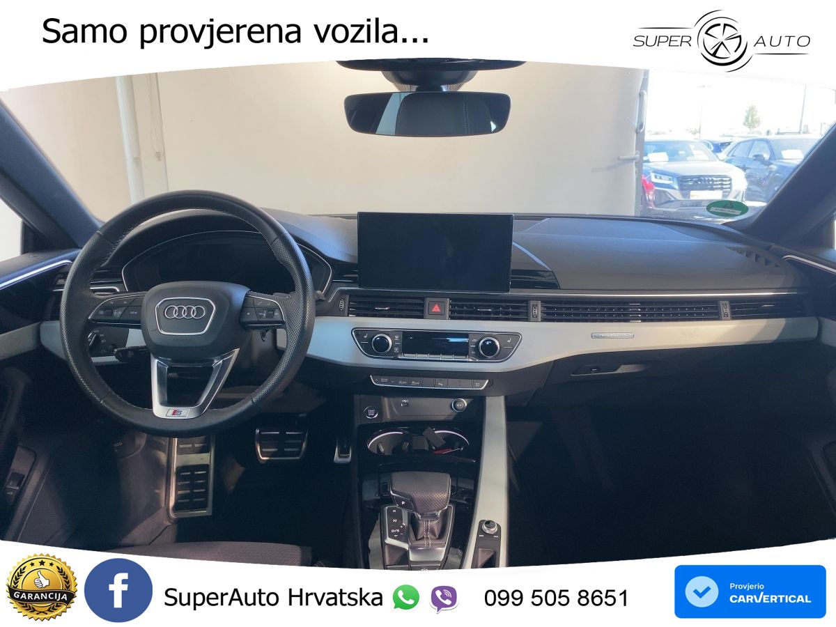 Audi A5 Sportback  40 TFSI (204 KS) quattro S tronic S line MATRIX+GR SJED+KAM