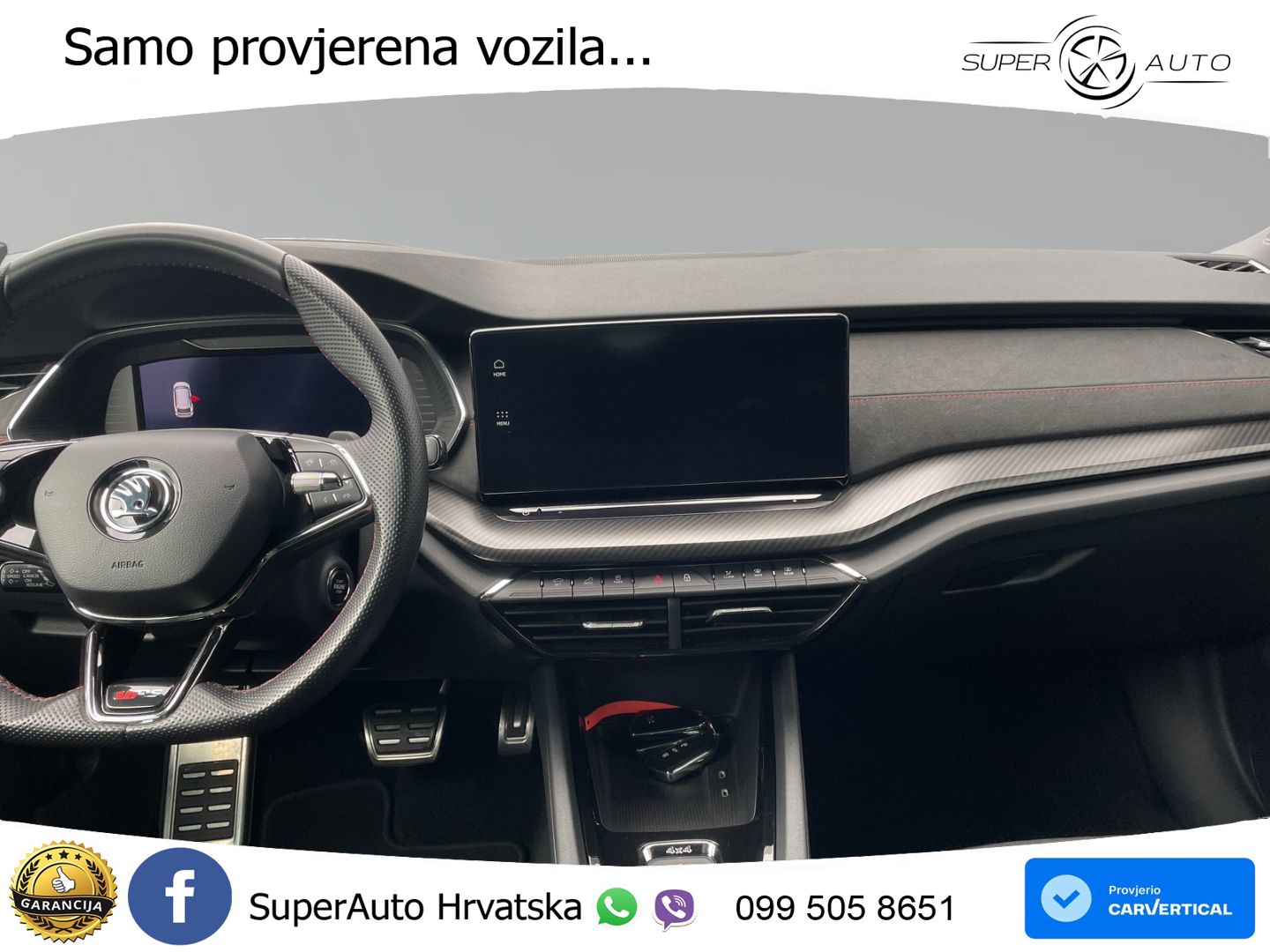 Škoda Octavia Combi RS 2.0 TDI (200 KS) 4x4 DSG LED+GR SJED+ACC