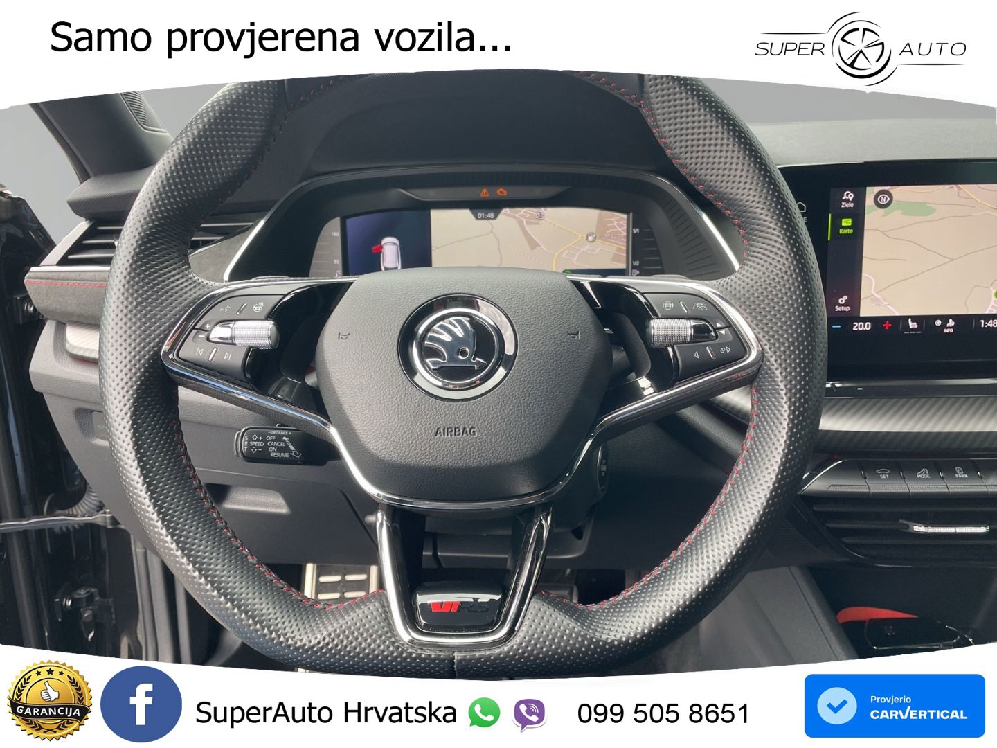 Škoda Octavia Combi RS 2.0 TDI (200 KS) 4x4 DSG LED+GR SJED+ACC