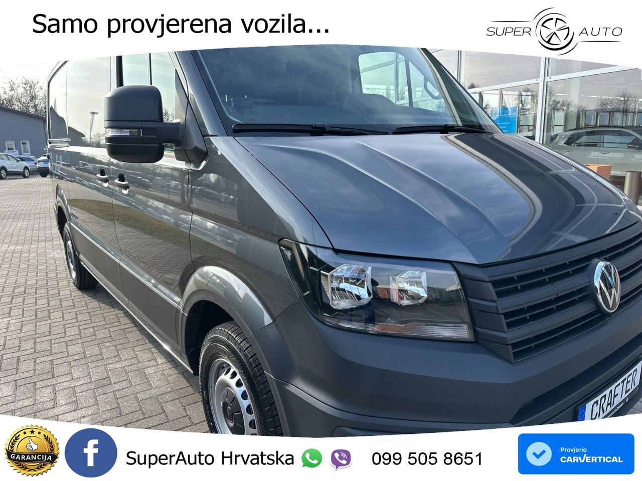 Volkswagen Crafter 35 2.0 TDI Kasten SCR MR HD 140 KS