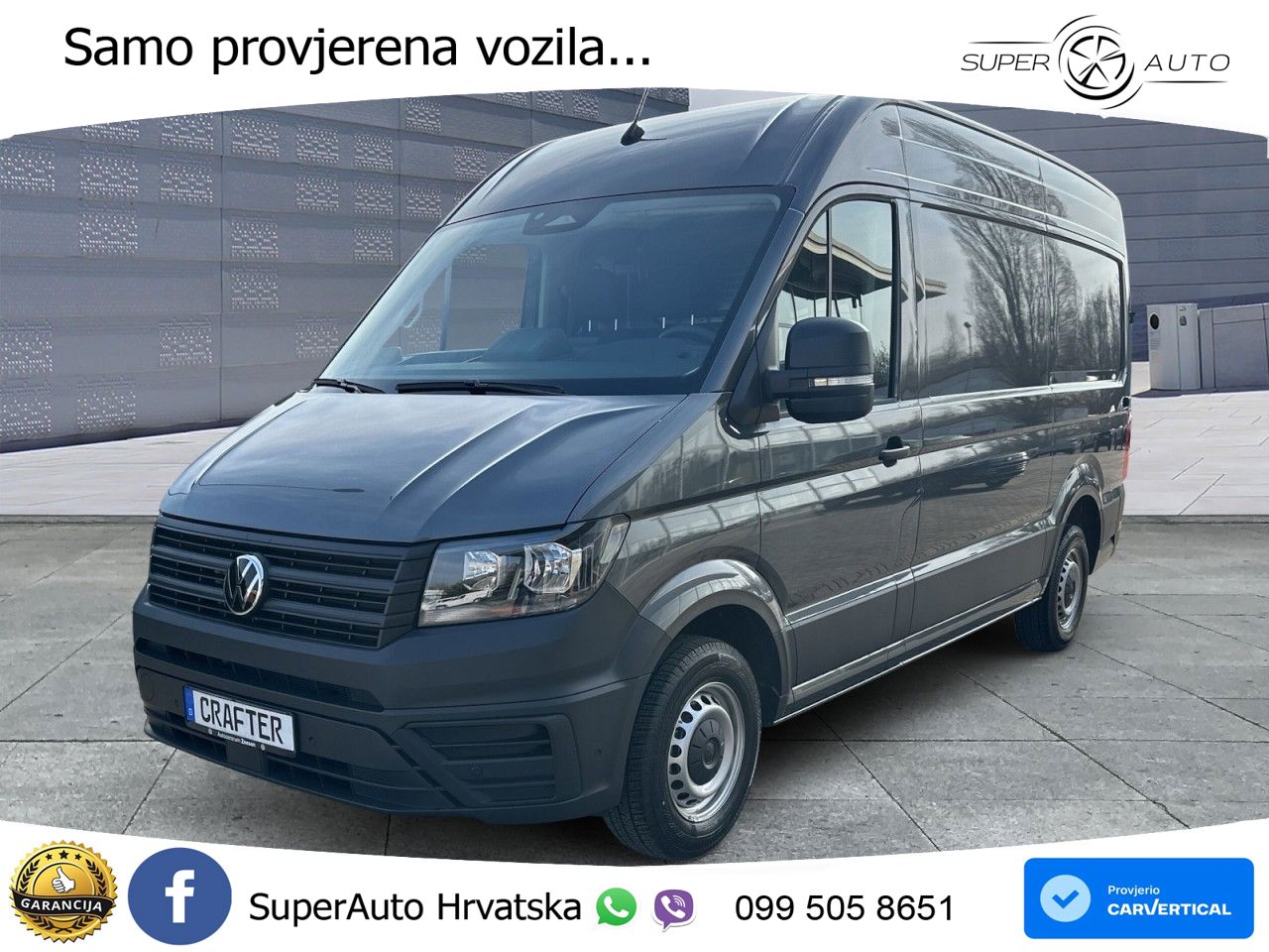 Volkswagen Crafter 35 2.0 TDI Kasten SCR MR HD 140 KS