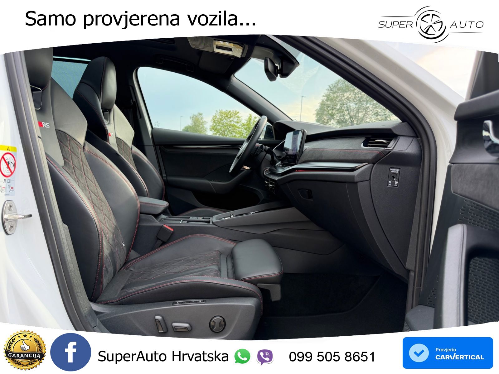 Škoda Octavia Combi RS 2.0 TDI (200 KS) DSG LED+GR SJED+ACC