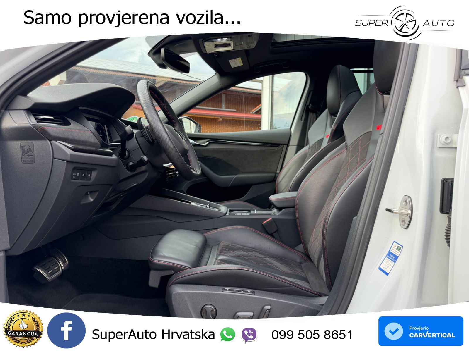 Škoda Octavia Combi RS 2.0 TDI (200 KS) DSG LED+GR SJED+ACC